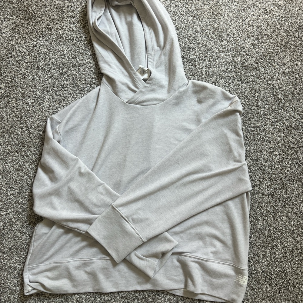 New Balance Light Gray Sweatshirt